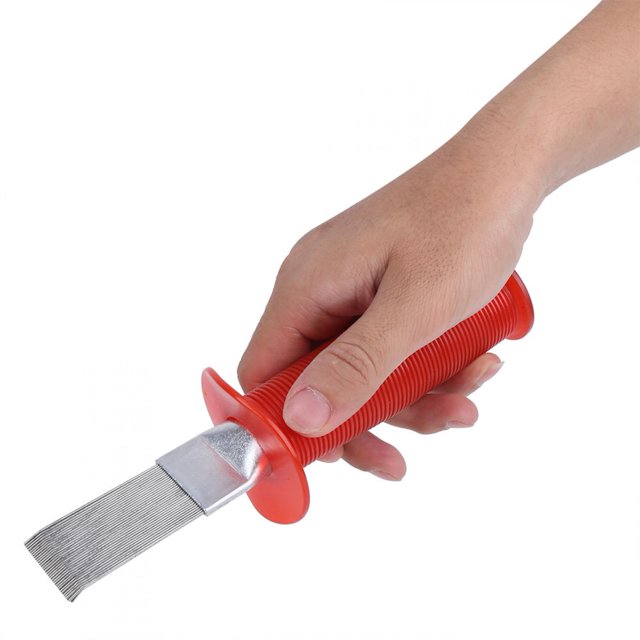 LAFGUR Fin Comb,Air Conditioner Fin Tool Condenser Coil Comb Stainless Steel Repair Cleaning Manual Tools,Stainless Steel Fin Comb