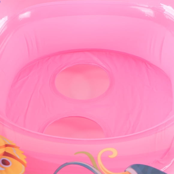 Asiento de flotador inflable para bebé, flotador de piscina para bebé, sombrilla, asiento de flotador para bebés, juguete inflable para bote de alta capacidad