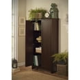 thumbnail image 4 of Bush Furniture Buena Vista L-Desk avec Clapier, Rangement Haut et Lime Latérale, 4 of 8