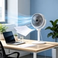 thumbnail image 7 of Werulen Rechargeable Household Floor Fan with Strong Wind, Table Stand Two In One Fan, Powerful Portable Desk Fan, USB Rechargeable Floor Standing Fan, Quiet Strong Wind Fan, 7 of 7