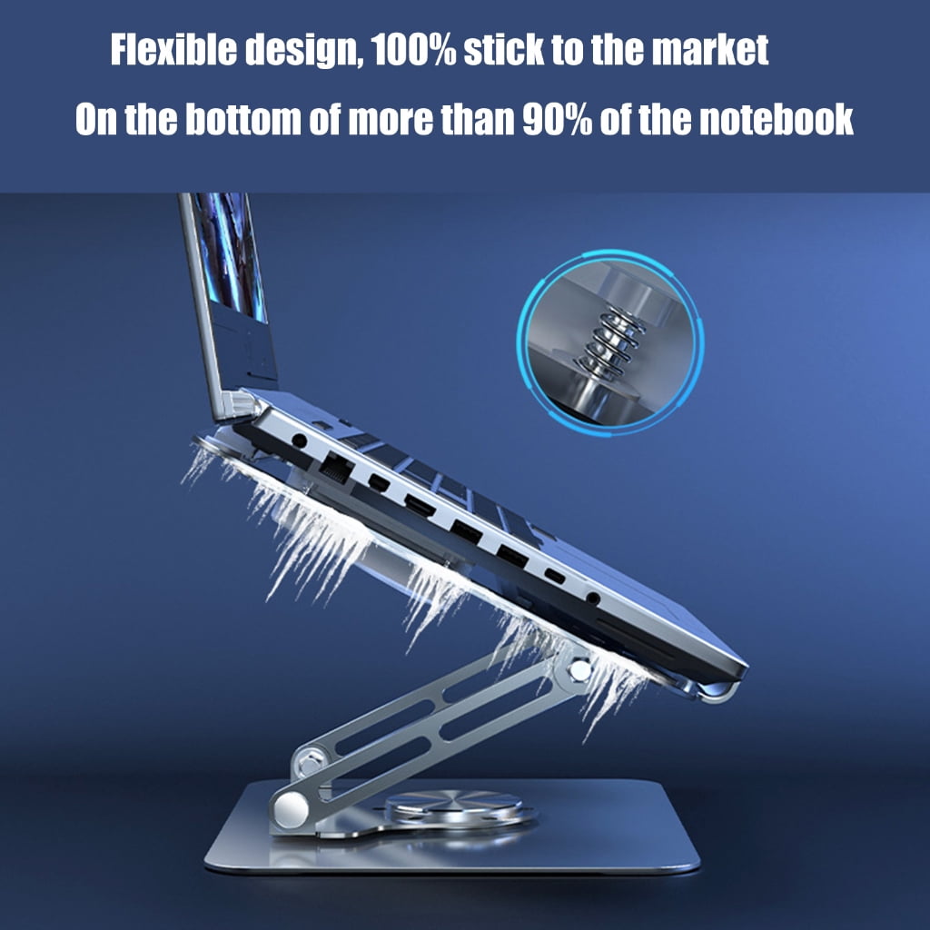 Fast Cooling Laptop Semiconductor Heatsink Stand With 2 Support Rod And Silents Motor For Gaming And Home Use