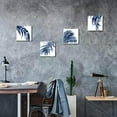 thumbnail image 4 of Leaf Artwork Paintings Wall Art: Palm Leaves Picture Print on Canvas for Office Bedroom (12" W x 12" H x 4 PCS, Multi-Sized), 4 of 6