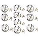 thumbnail image 2 of NU-SET 10x5820KA 70mm Round Disc Shrouded Padlock (10 Pack), 2 of 2