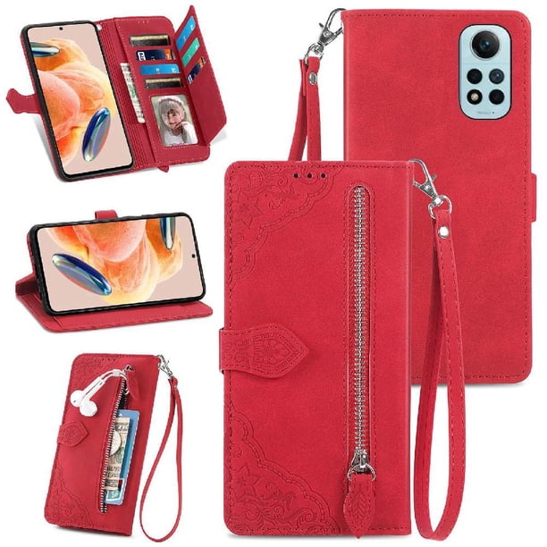 Funda billetera anti-golpes para GANGXUN Redmi Note 12 Pro 4G , ideal para día a día y trabajo