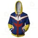 thumbnail image 3 of Sudadera con capucha y cremallera para cosplay de Boku No Hero Academia, ropa de calle de anime, abrigo de primavera y otoño de Bakugou Todoroki Shoto, 3 of 5