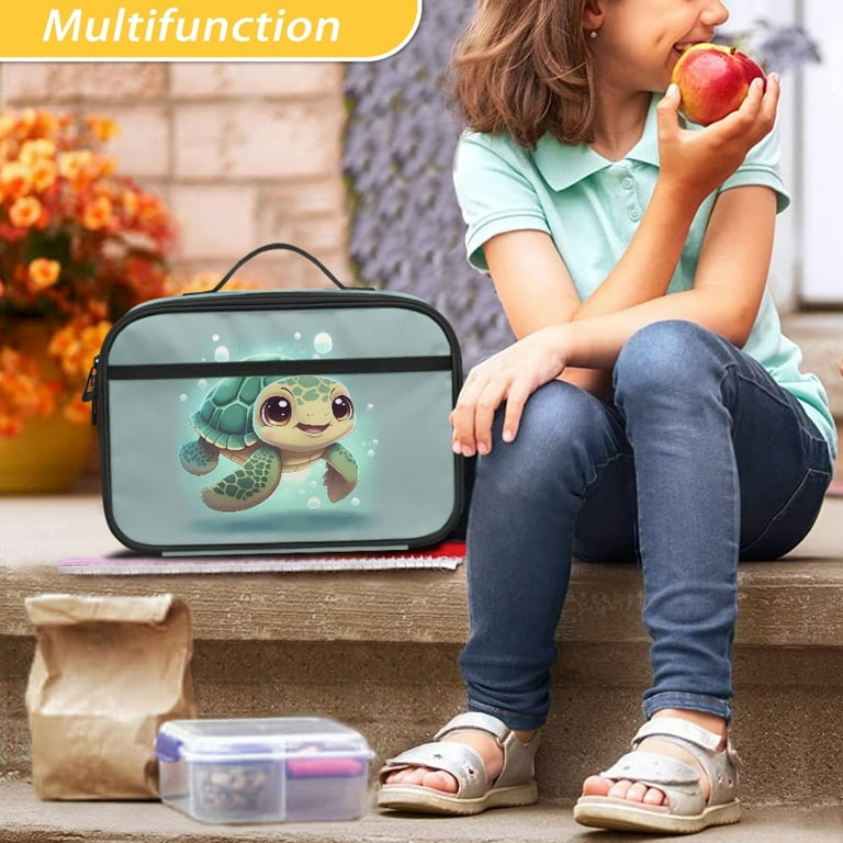 Turtle lunch bag discount