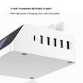 thumbnail image 5 of Cargador Usb Inteligente Universal 6 Puertos De Salida Pd45W Convertidor De Carga Rápida Usb Pantalla Adaptador De Carga Usb sonducket EL014028-01, 5 of 5