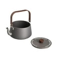 thumbnail image 3 of koolsoo Camping Kettle Teapot Camping Tea Kettle for Mountaineering Campfire Fishing Gray, 3 of 8