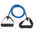 thumbnail image 3 of Fitness Workout Tension Rope with Handle Elastic Pull Rope Home Bodybuilding Training Yoga Strap 20-25LB, 3 of 8