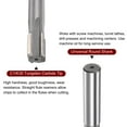 thumbnail image 4 of Uxcell 14.1mm H7 C1/K30 Tungsten Carbide Tip Straight Flutes Lathe Machine Chucking Reamer, 4 of 5