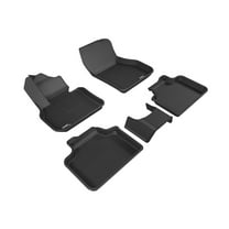 3D MAXpider Custom Fit KAGU Floor Mat (BLACK) Compatible with MINI COUNTRYMAN/S/JCW (F60) 2017-2023 - Full Set