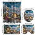 thumbnail image 3 of Christmas Shower Bed Sheets Deep Pockets Linen Sheets Size Bed Sheet Silk Cool Sheet Set Bed Sheets Flat Sheets for Size Bed Comfy Sheets Sheet Sheets Sheet Set 600 Thread Count Flat Sheet Size, 3 of 4