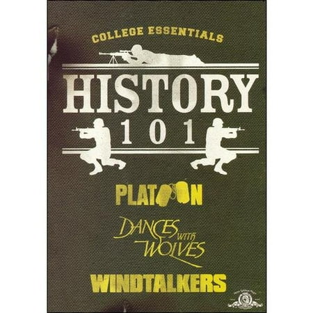 History 101 Gift Set: Platoon / Dances With Wolves / Windtalkers
