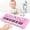 Pink, variant on Pink 37 Key Kids Piano Keyboard - Mini Electronic Musical Toy with Piano & Song Modes, Early Education Instrument for Toddlers 3-8, Educational Gift for Girls
