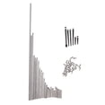 thumbnail image 1 of MERIGLARE 1 Set Oboe Spring Leaf Shaft Reed with Screws for Woodwind Instrument Parts, 1 of 7