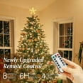 thumbnail image 3 of Lewondr Christmas Star Tree Topper, USB Powered Remote Controlled Tree Star with Lights and Sequins, Star Tree Topper Lighted for Home Holiday Xmas Tree Christmas Decoration, Gold, 3 of 8