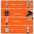 thumbnail image 4 of CHVEGLUZ Sacacorchos Electrico, 6 en 1 Automático Destapa Corchos Vino, Juego de Saca Corchos para Vino con Recargable para Regalo, Citas, Fiesta y Amante del Vino, 4 of 5