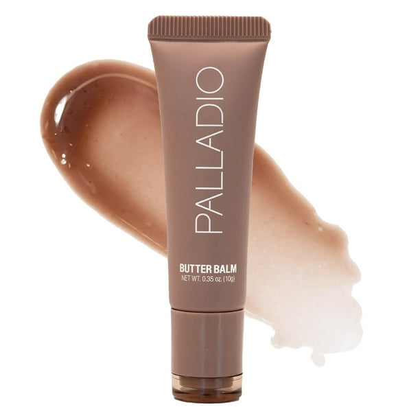 Bálsamo labial Palladio Butter Balm hidratante con tinte transparente de caramelo