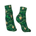 thumbnail image 4 of Bingfone St Patrick'S Day9 Design Patterned Men'S Women'S Casual Cotton Socks, 4 of 9