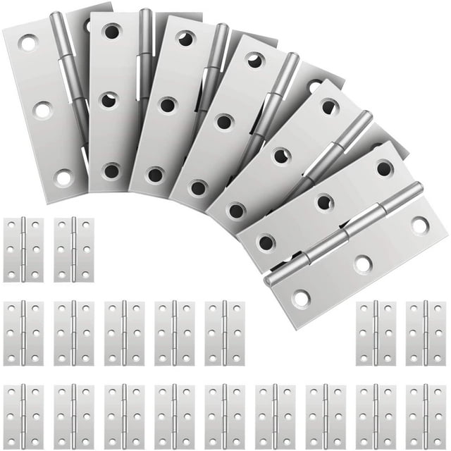 Charnière à Ressort Auto-Fermant / Charnières de Porte Automatiques avec Matériel d'Installation Complet