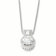 thumbnail image 1 of Sterling Silver & CZ Brilliant Embers Necklace 18 Inch, 1 of 3