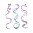 thumbnail image 1 of MasteelfCA 18 Pcs Extensions de Cheveux Pièces à Clip Perruque Pièces de Cheveux Colorées pour Femmes, 1 of 8