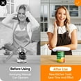 thumbnail image 4 of kitchenmuh Can openers, electric Almost Can with Smooth Edge, Electric Can Openers for Kitchen Food-Safe Magnetic Catches Cover, Electric Can Opener for Seniors, Arthritis and Chef, 4 of 5