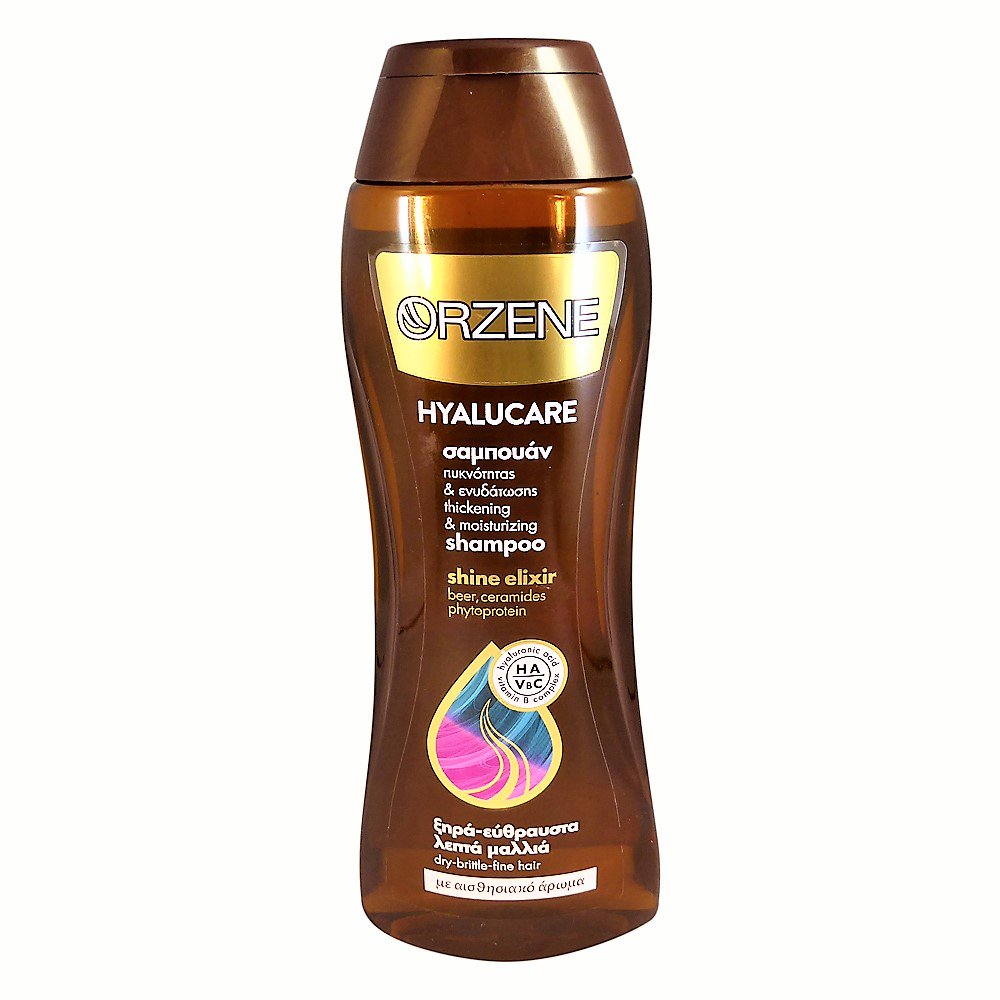 Orzene Hyalucare Shine Elixir Shampoo for DryBrittleFine Hair 400ml
