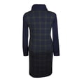 thumbnail image 2 of Vestido George para Mujer, Cuello Ruso Manga Larga Verde Talla M, 2 of 4