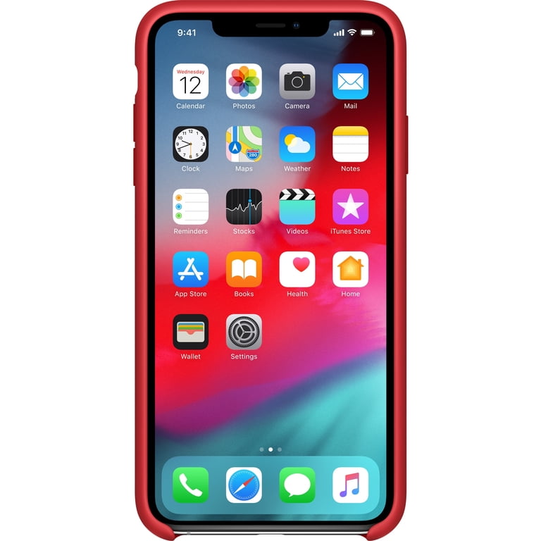 Apple Silicone Case for iPhone XS - (PRODUCT)RED - Walmart.com