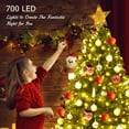 thumbnail image 3 of Costway 7.5ft Pre-lit PVC Christmas Fir Tree 8 Flash Mode, 3 of 11