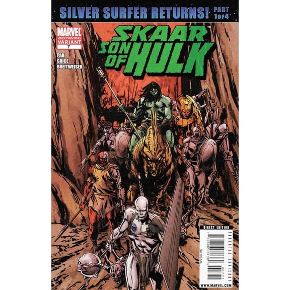 Skaar: Son of Hulk #7 (2nd) VF ; Marvel Comic Book