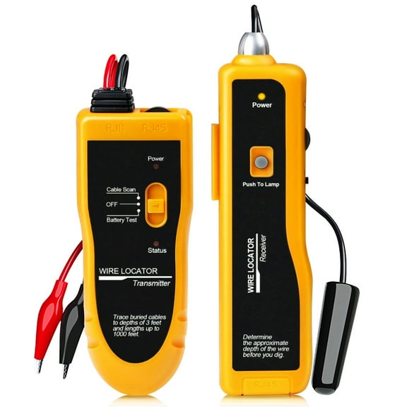 Underground Cable Locator, Wire Tracer Cable Tester for Dog Fence Cables Irrigation Control Wires