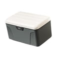 thumbnail image 2 of Luzkey Boîte de Rangement Verrouillable Conteneur Verrouillable Bac Pratique Spacieux Grande Boîte Verrouillable pour Ranger des Documents Organisation Gris, 2 of 8