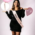 thumbnail image 4 of unbranded De Cumpleaños Rosa Con Detalles Dorados Ajustable Para Eventos Y Celebraciones, 4 of 7
