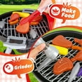 thumbnail image 2 of Freecat Kids BBQ Grill Set, Toddler Kitchen Playset Toys for Ages 2 3 4 5 6, Pretend Play Food Christmas Birthday Gift for Toddlers Kids 3-6 Years., 2 of 6