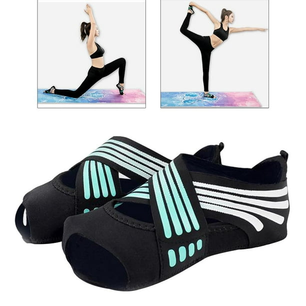deevoka Non Skid Women Barre Yoga Shoes Pilates Socks Flexible Machine