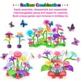 thumbnail image 3 of LANNEY Flower Garden Building Toys, 136Pcs Toy Gifts for 3 4 5 6 Years Old Girls, 3 of 5