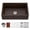 Mocha, variant on Houzer W-133 CLOUD-C Quartztone Granite Workstation Kitchen Sink, Cloud