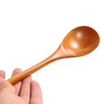 thumbnail image 3 of Adults Stirring Wooden Long Handle Natural Eating Kitchen Utensil Tableware Spoons Dinnerware 3, 3 of 8