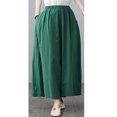 thumbnail image 4 of Minnieouse Pantalones sueltos de mujer de cintura alta de moda de verano al aire libre interior playa viaje vacaciones fiesta fecha pantalones largos Prendas para la parte inferior del cuerpo Minnieouse AP016169-01, 4 of 6