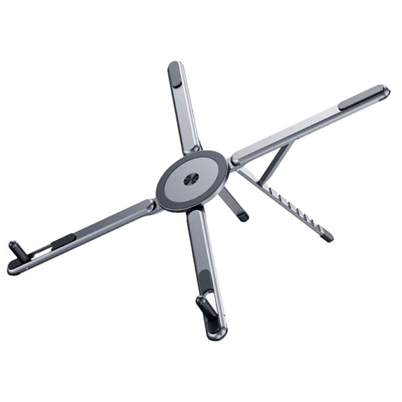 4 In 1 Foldable Aluminum Alloy Device Stand Magnetic For Phone Tablet Laptop Travel Portable