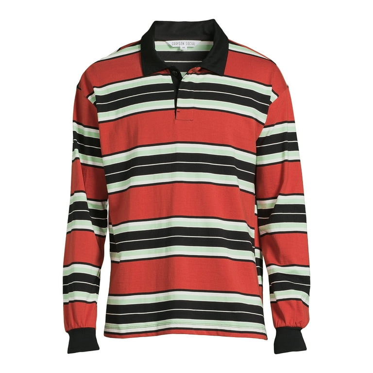 Pierre cardin long sleeve polo shirt mens online