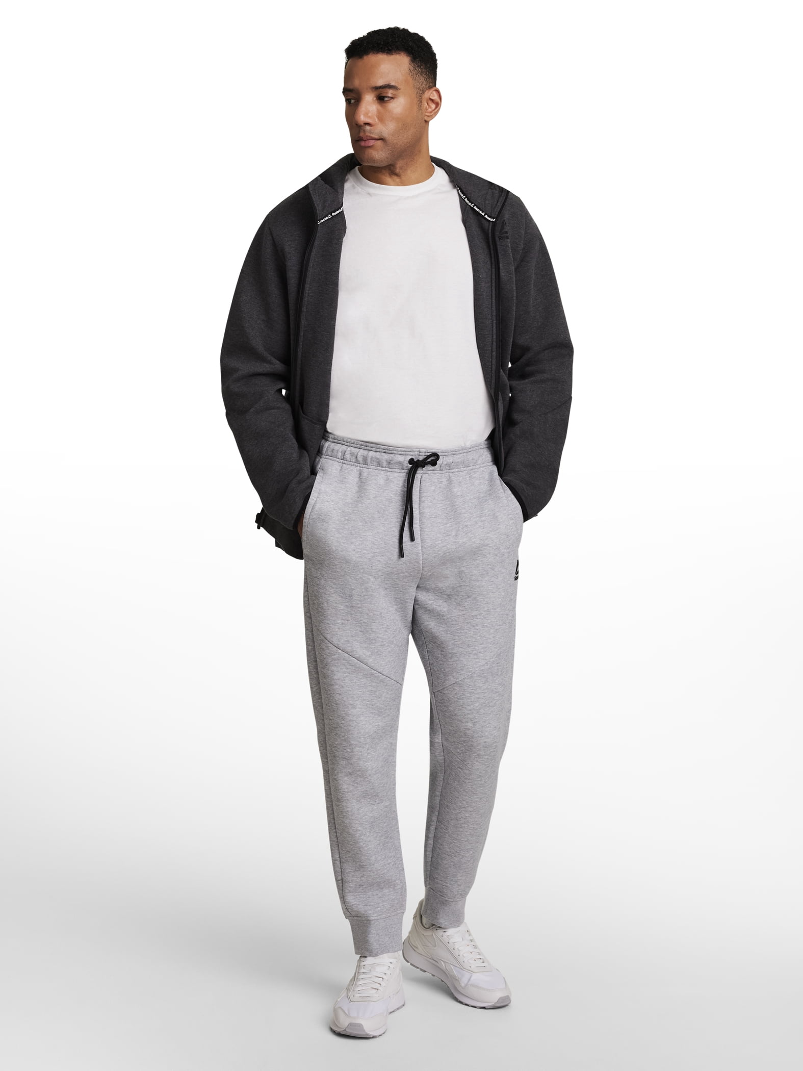 Reebok Men's and Big Men's Momentum Fleece Jogger, Size XS-5XL