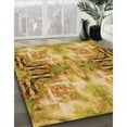 thumbnail image 3 of Ahgly Company Machine Washable Indoor Rectangle Transitional Beer Orange Area Rugs, 6' x 9', 3 of 7