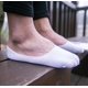 thumbnail image 5 of Calcetines invisibles de algodón para hombre, medias deportivas de talla grande, antideslizantes, de silicona, color negro, 5 pares, 5 of 5