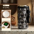 thumbnail image 1 of Coffee Mug With Temperature Display Large Capacity 304 Stainless Steel Ceramic Liner Coffee Cup, Temperature Control Travel Mug For Indoor Outdoor Travel Hiking Camping black 410ML, 1 of 4