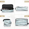 thumbnail image 4 of Hair Tools Storage with Heat Resistant Mat- Wavy Dotted Pattern Printed Curling Iron Travel Bag/Flat Iron Case for Women, 4 of 8