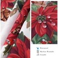 thumbnail image 4 of Christmas Oval Tablecloth for Oval Table Smaller Than 54" x 78", New Year''s Floral Christmas Table Cloth 60 x 84 inches for Christmas Dinner Kitchen Decoration, 4 of 6