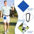 thumbnail image 4 of Towel Golf Cleaning, Clip Quick-Dry, Club with Putting Style Design, Supply for Husband Father, Women Men Accessory, Useful Piece for Boyfriend Him Daily Use Outdoor Home Sports Course Equipment, 4 of 4